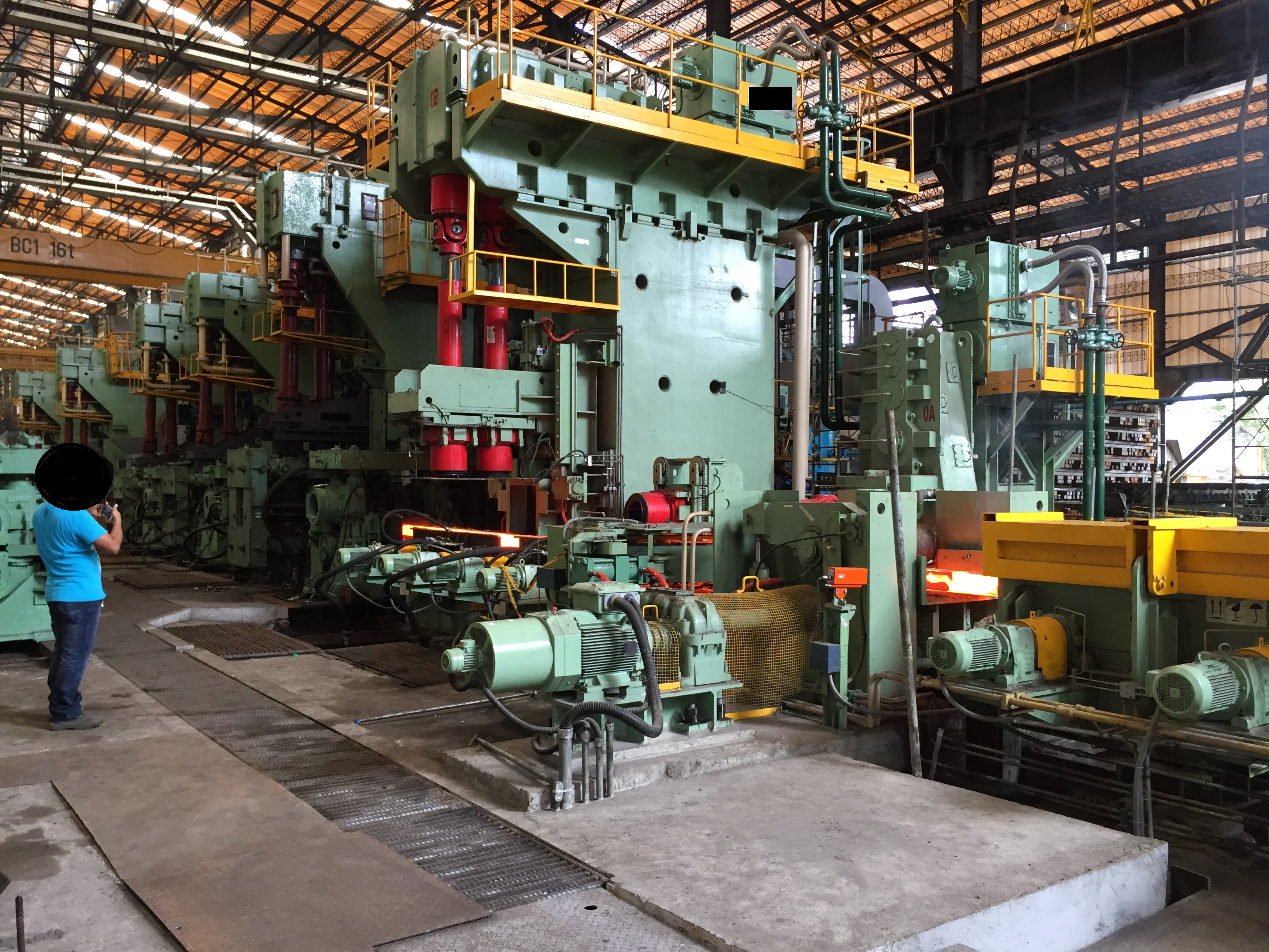 Steel Rolling Mill Control Panel